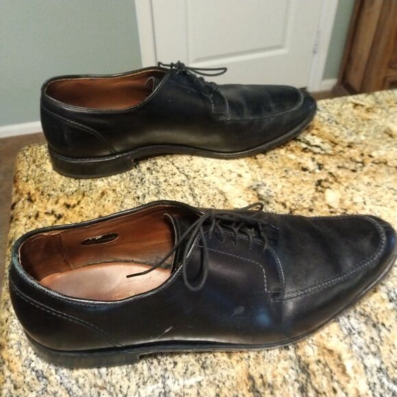 Allen Edmonds Lasalle Black Leather Dress Comfort Oxfords Men\'s Size 12 D main image 9